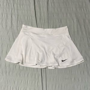 White Nike tennis skirt